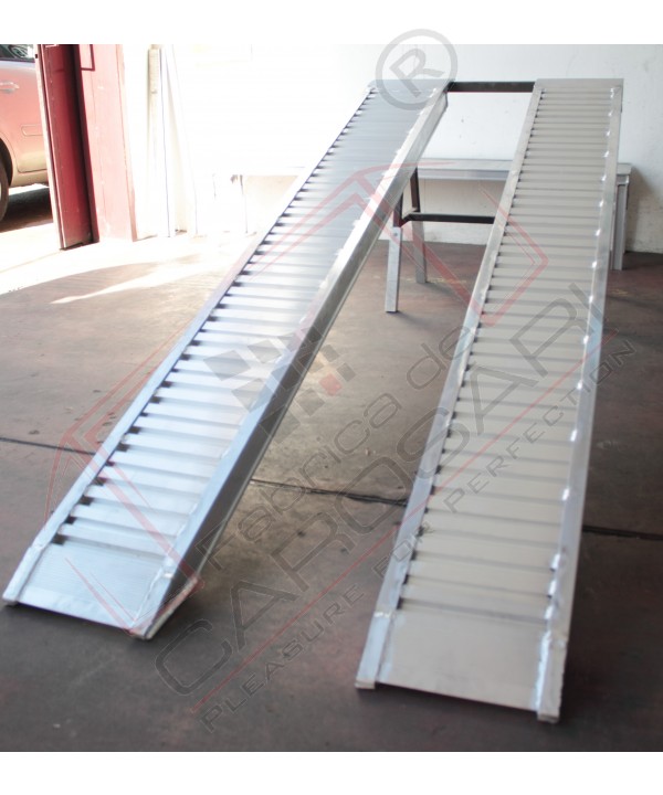 Aluminium ramps - wide 3 to - 4 m