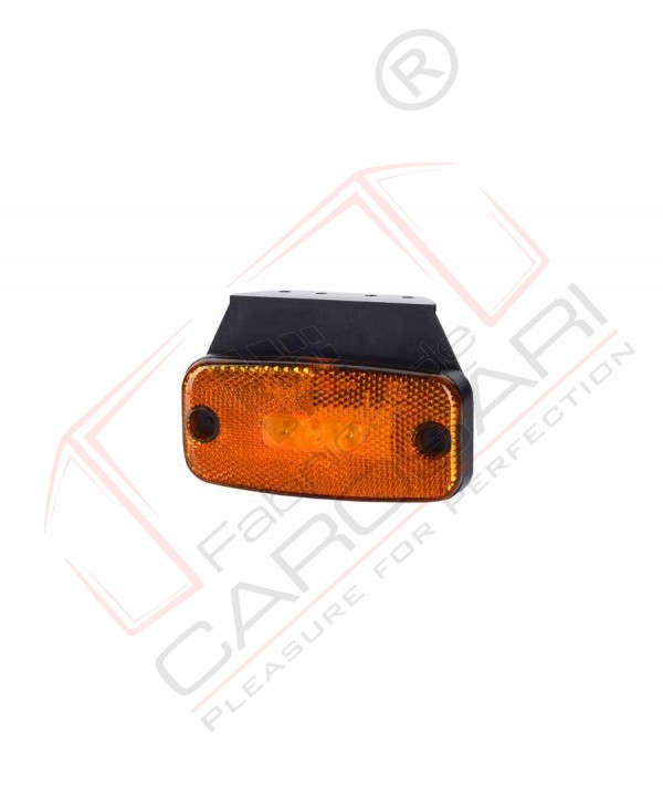 LED marker light with reflective device - amber, hanging, 0,5