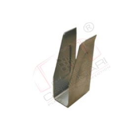 Tarpaulin profile end socket - steel
