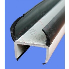 Garnitura etansare seal PVC26/27mm, grey/black, 5m