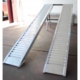 Aluminium ramps 3 to - 4 m