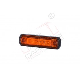Side marker light (orange) with a rubber pad