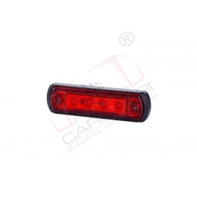 Rear marker light (red) with a rubber pad