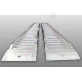 Aluminium ramps - wide with border  5 to - 2 m