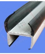 Garnitura etansare seal PVC26/27mm, grey/black, 5m