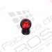 Marker light with an oval base (white+red)